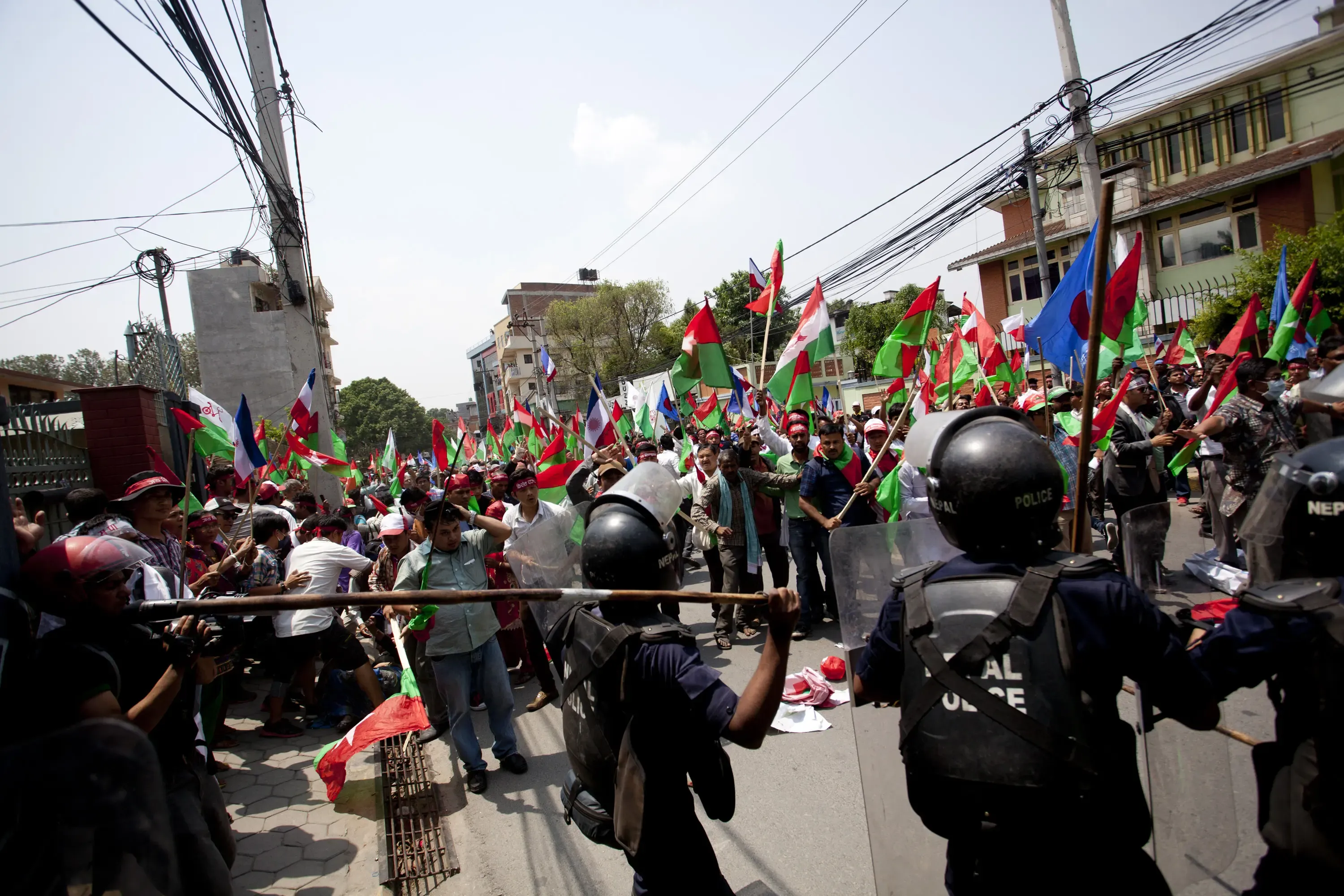 Curfew imposed in Nepal as two die, 45 injured during pro-monarchy protests