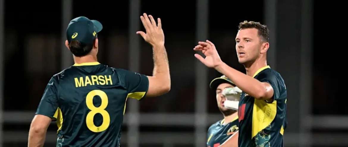 Did David and Hazlewood Lead Australia to Victory Over South Africa by 17 Runs in T20I Series Opener?