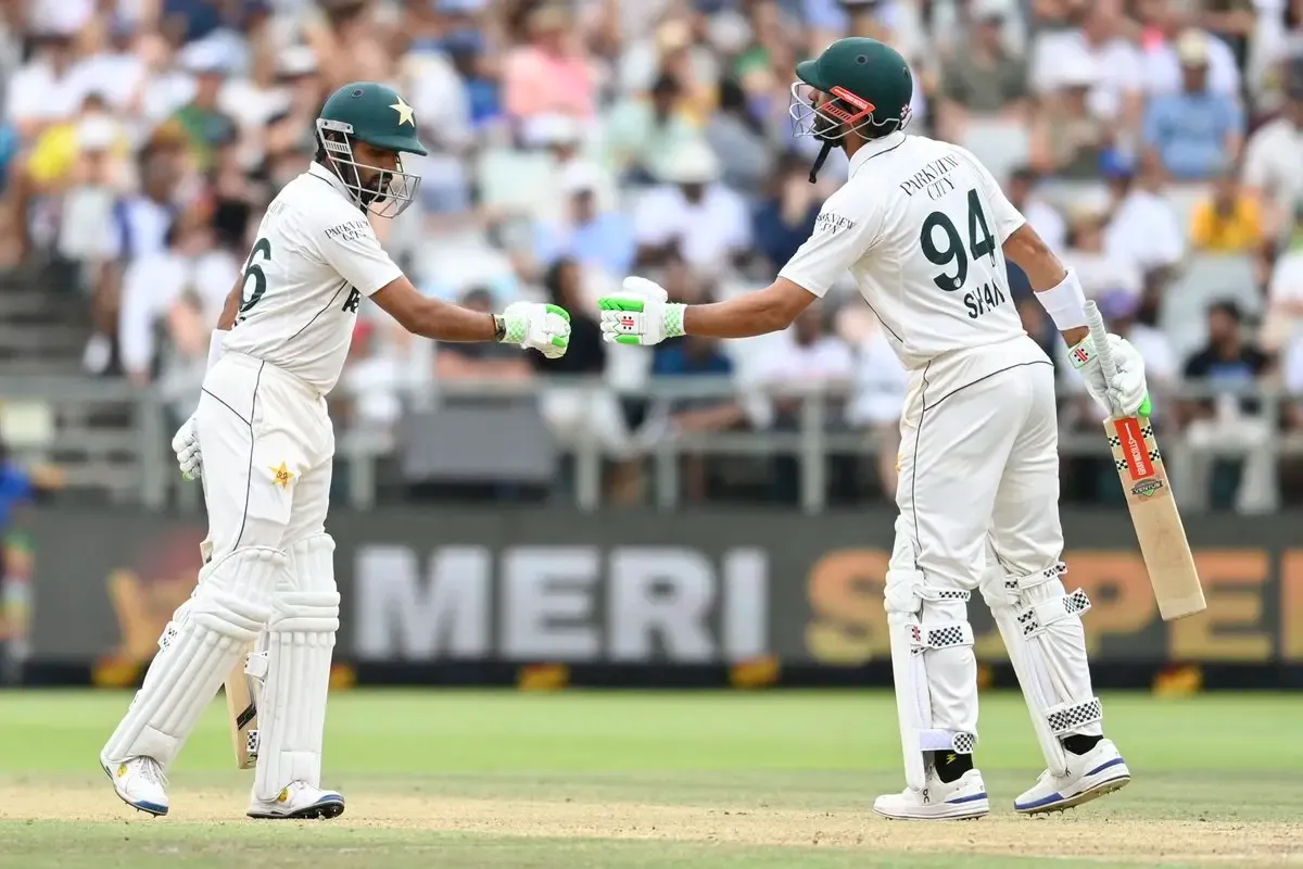 Day 3: Masood and Babar Rally After South Africa Enforces Follow-On