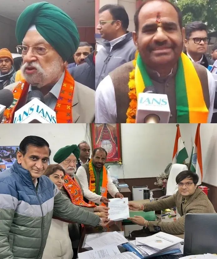 BJP's Bidhuri Claims AAP's Days Are Numbered After Nomination Submission