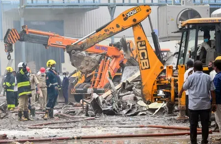 What is the latest on the death toll from the Telangana factory blast?