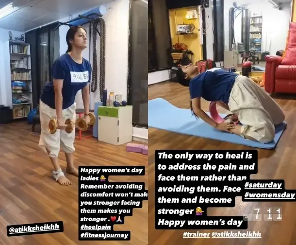 Deepika Singh Celebrates Women’s Day: Embrace Discomfort for Strength