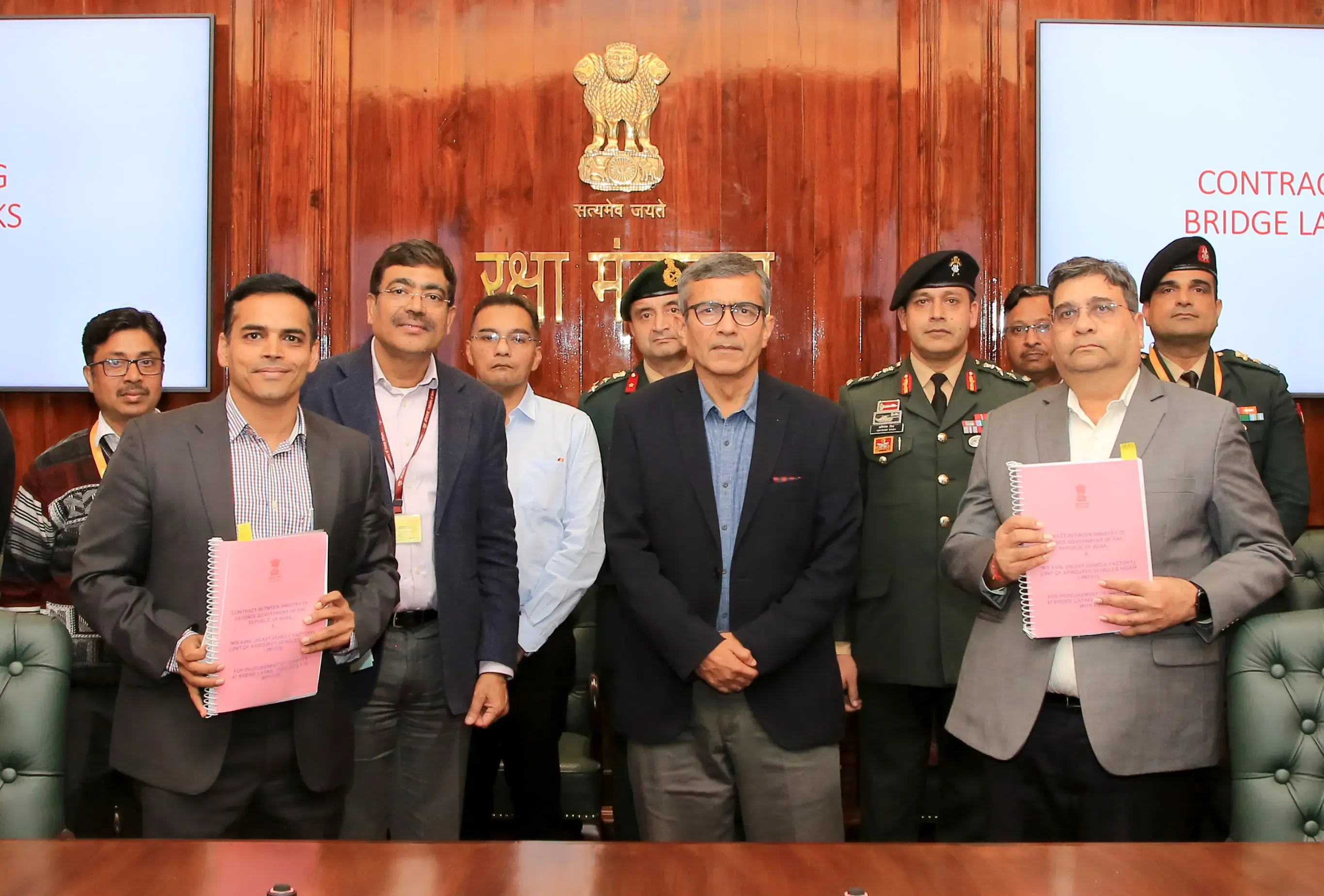 Defence ministry inks Rs 1,561 cr contract for 47 bridge laying tanks  