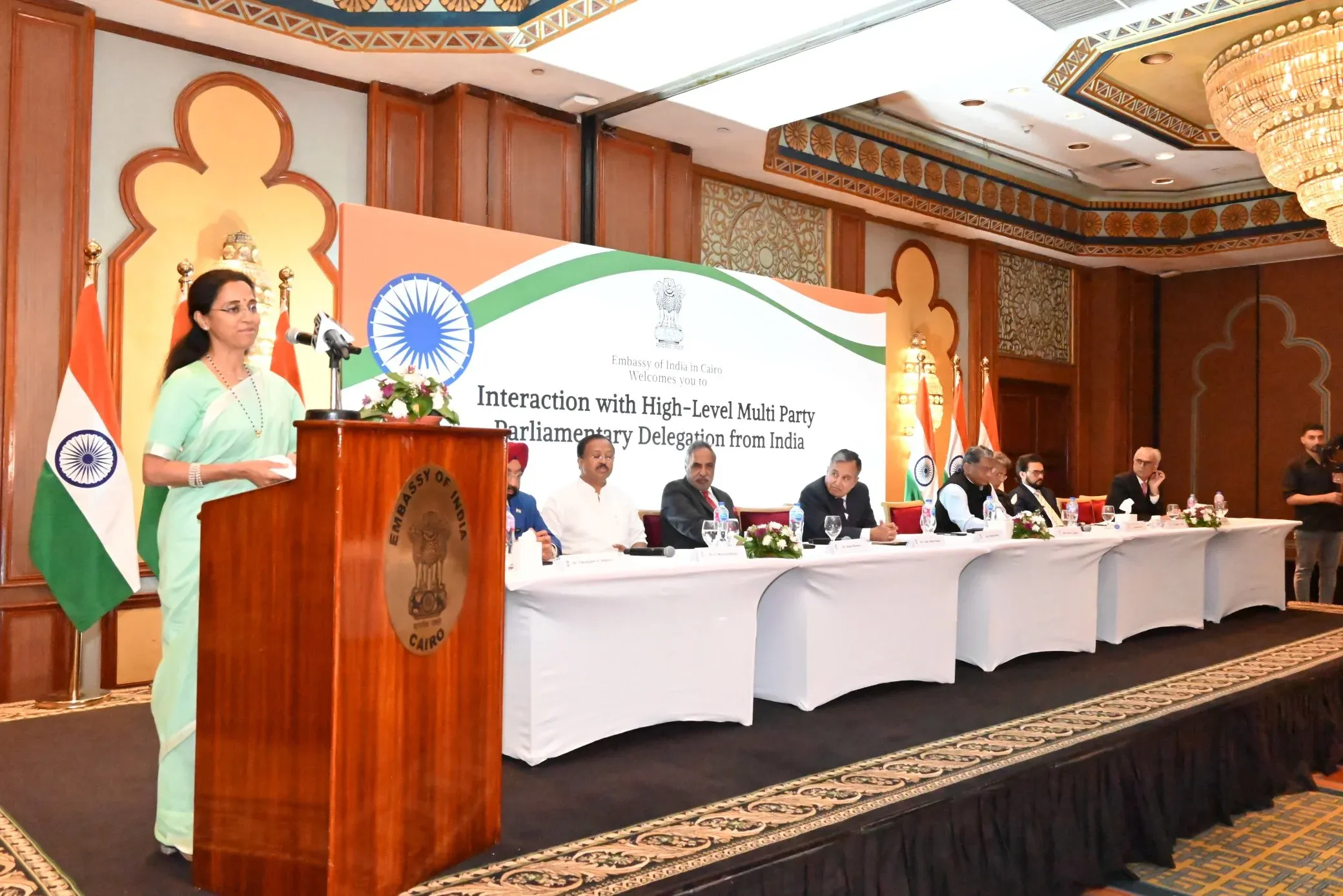 Why Did Delegation Led by Supriya Sule Welcome Egypt's Condemnation of Terrorism?