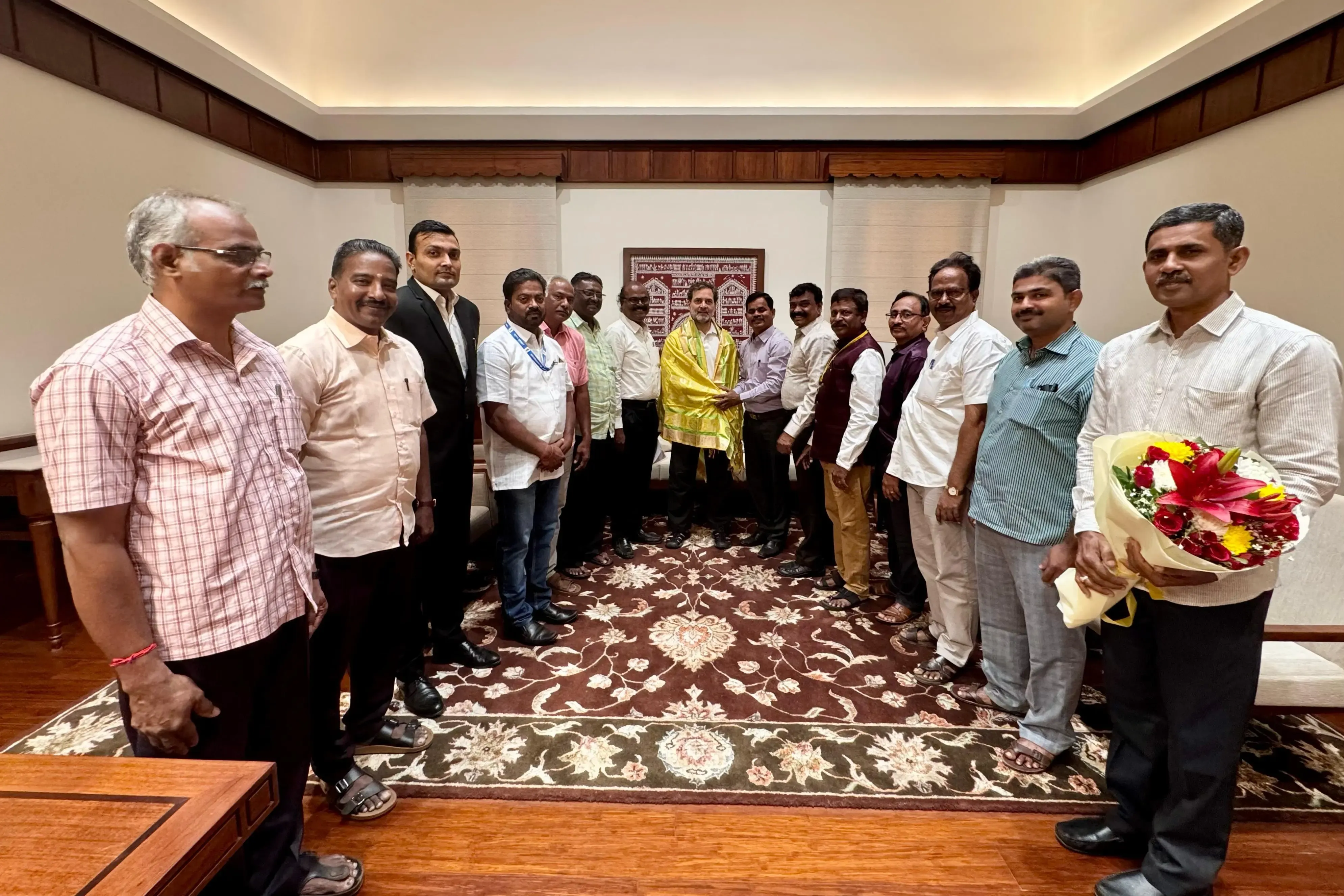 NCOBC Delegation Engages with Rahul Gandhi on OBC Employment Issues