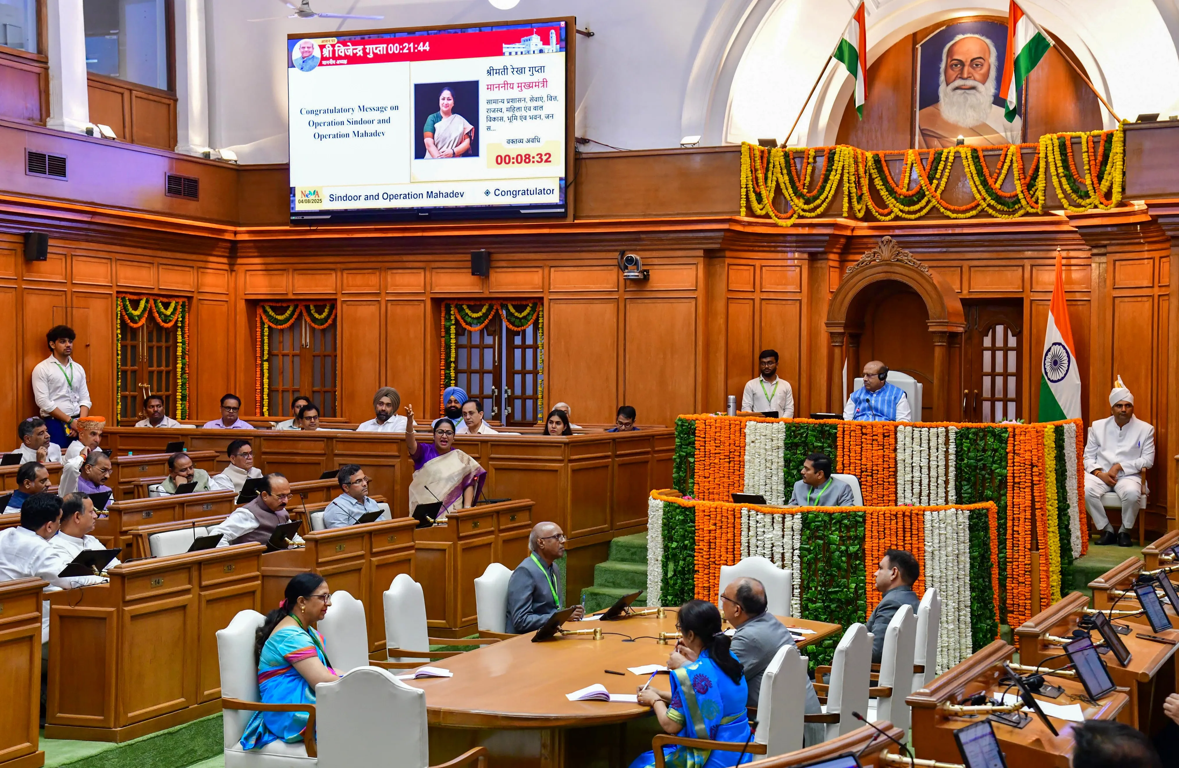 How Did the Delhi Assembly Celebrate Operation Sindoor?