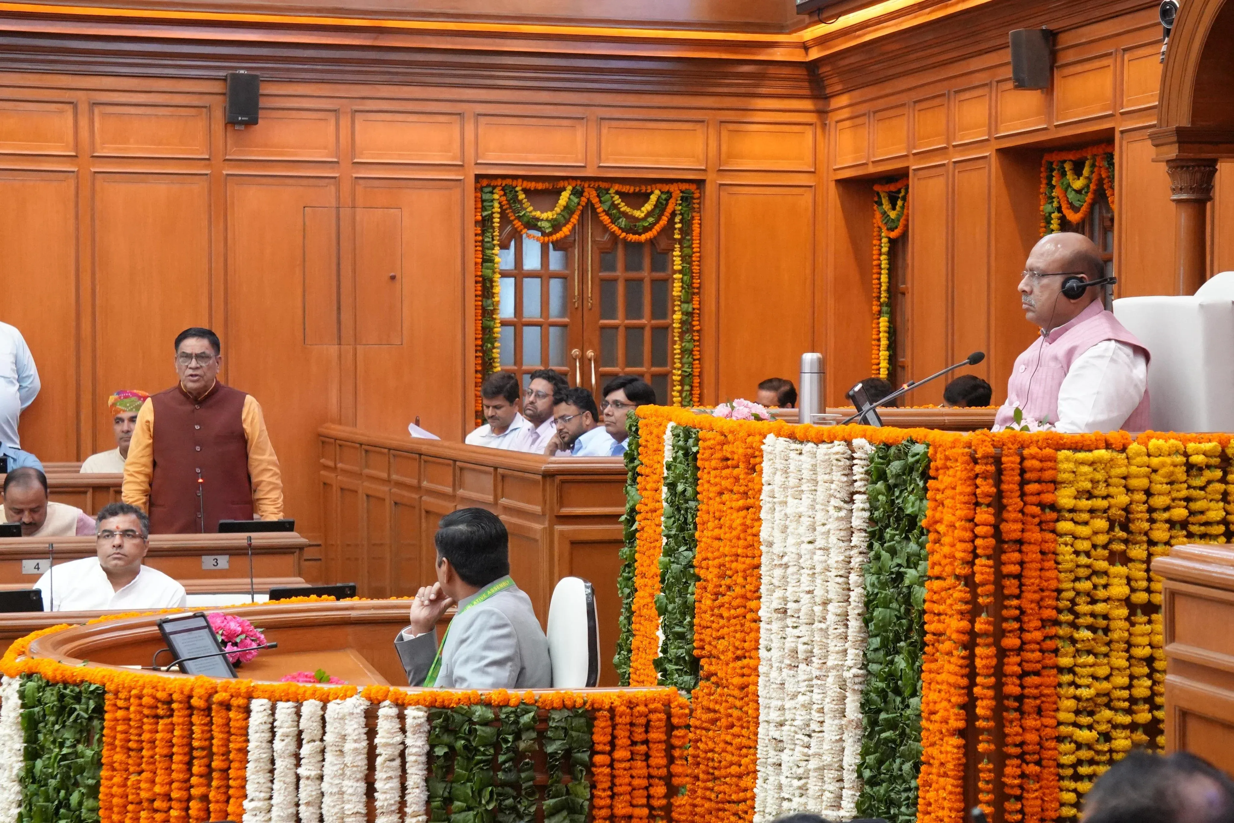 How is the Delhi Assembly Speaker Advancing Digital Innovation with the UK House Team?