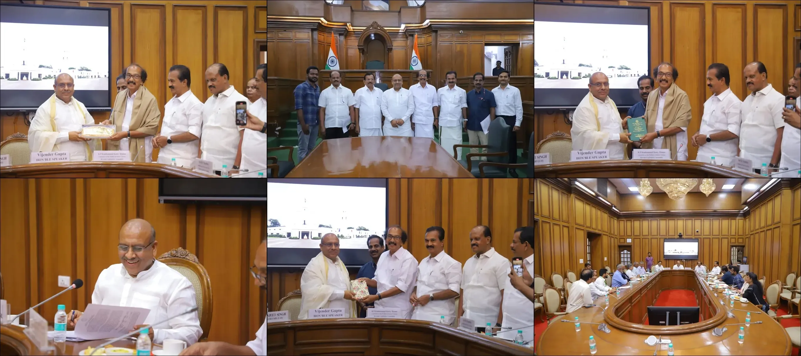 How are Delhi Assembly Speaker and Kerala MLAs collaborating on elderly welfare?