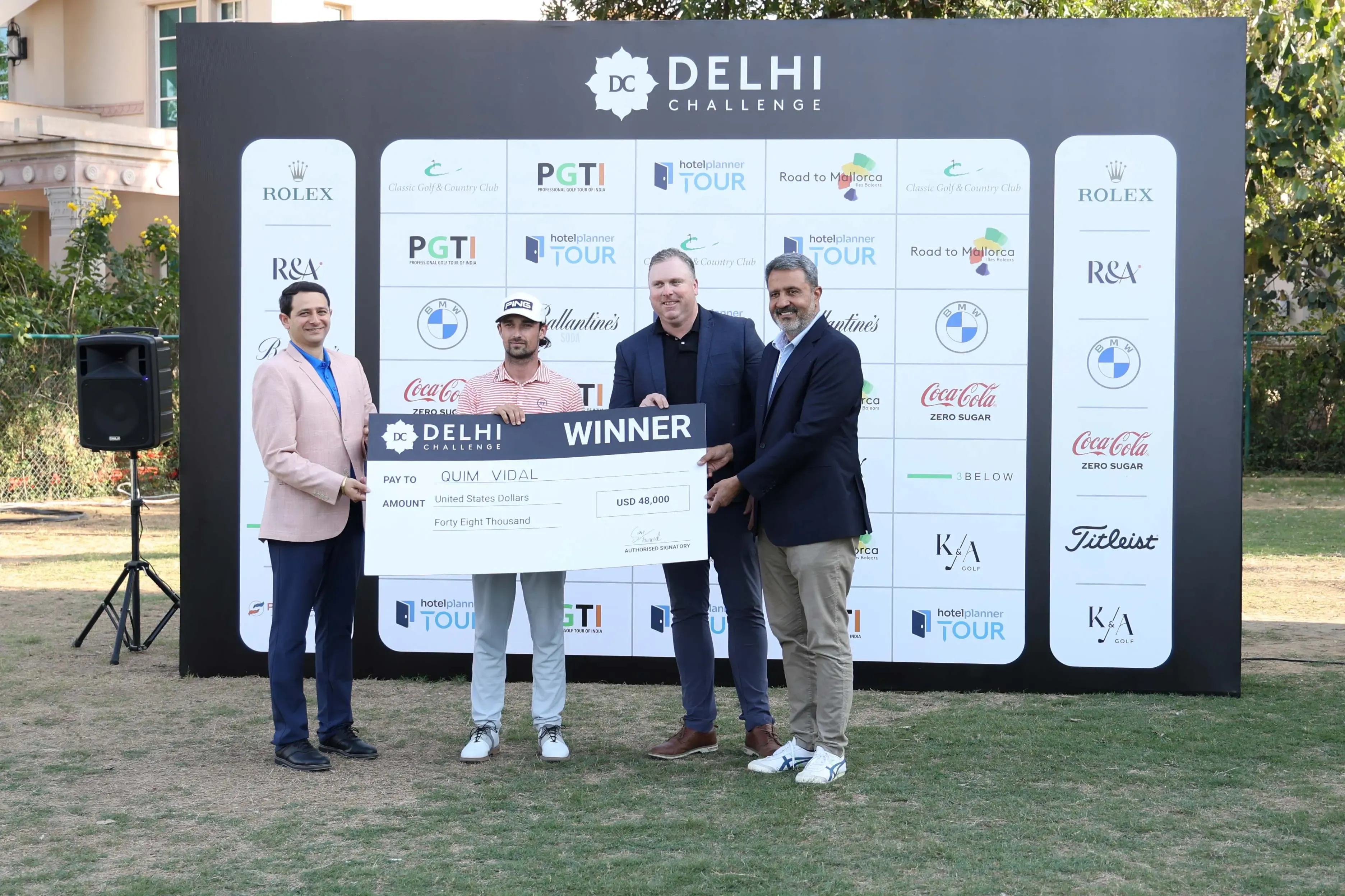 Delhi Challenge 2025: Quim Vidal Claims Thrilling Playoff Victory Over Joshua Berry