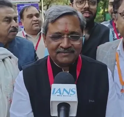 Delhi Election Results: Satish Upadhyay Attributes Victory to PM Modi’s Vision