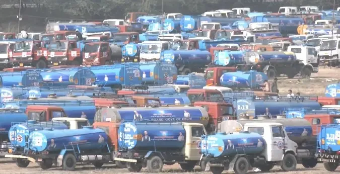Delhi Government to Launch 1,000 GPS-Enabled Water Tankers for Summer Relief