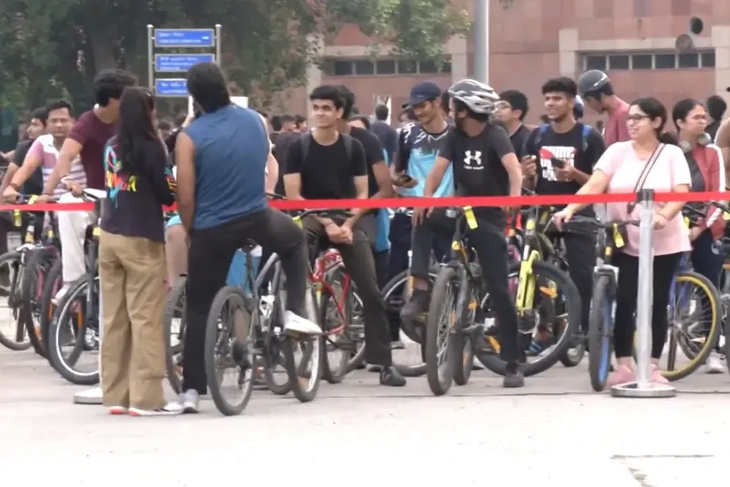 क्या दिल्ली के जवाहरलाल नेहरू स्टेडियम में 'संडे ऑन साइकिल' रैली ने युवाओं को प्रेरित किया?