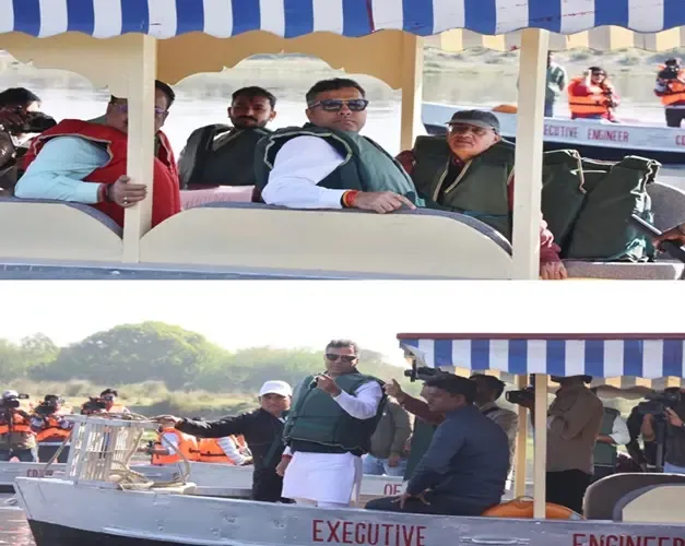 Delhi Minister Parvesh Verma Reviews Cleanliness Initiatives at Yamuna Ghats