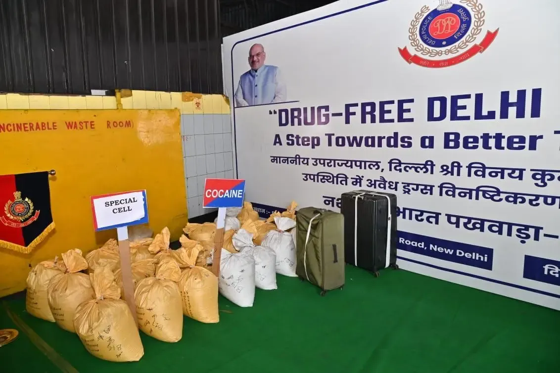 How Did Delhi Police Destroy Drugs Worth Rs 3,274.5 Cr?