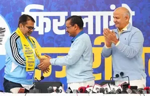Delhi Election Update: AAP's Avadh Ojha Lags in Patparganj as BJP Strengthens