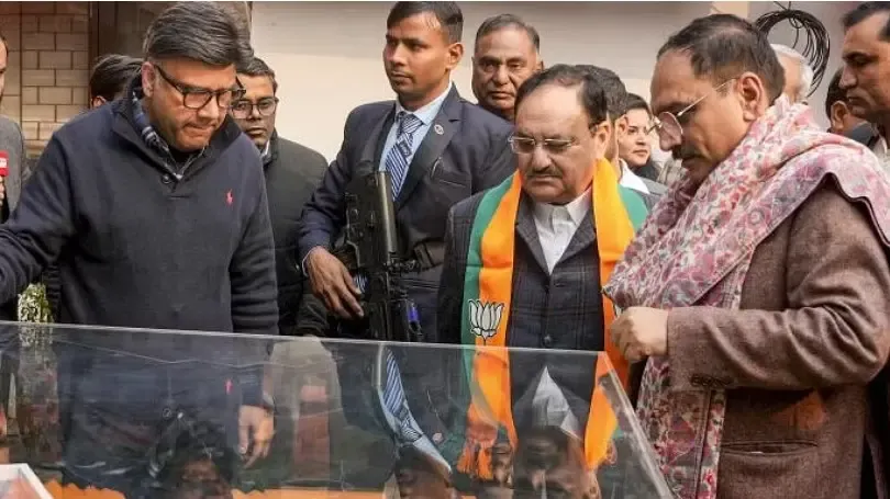Delhi Elections: A Choice Between AAP's Corruption and BJP's Development, States JP Nadda