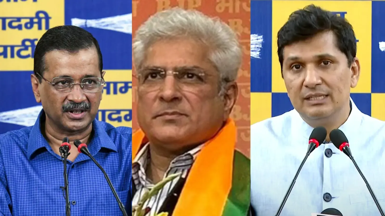Delhi Elections: Early ECI Trends Indicate BJP Surpassing Halfway Point, AAP Leading in 20 Seats