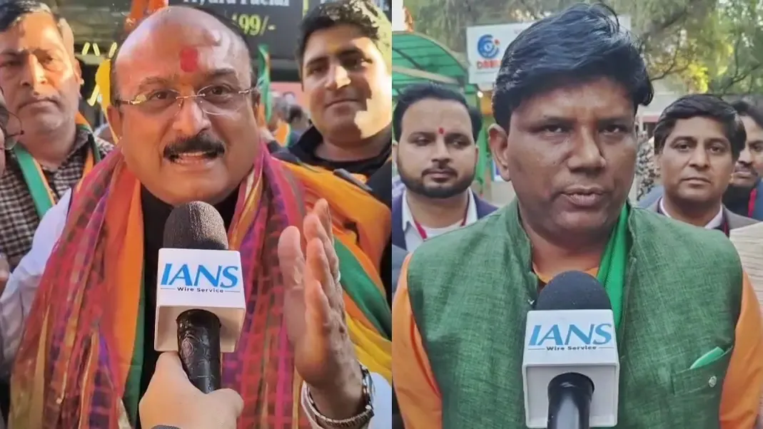 BJP Candidates Celebrate Victory in Delhi, Praise PM Modi's Leadership
