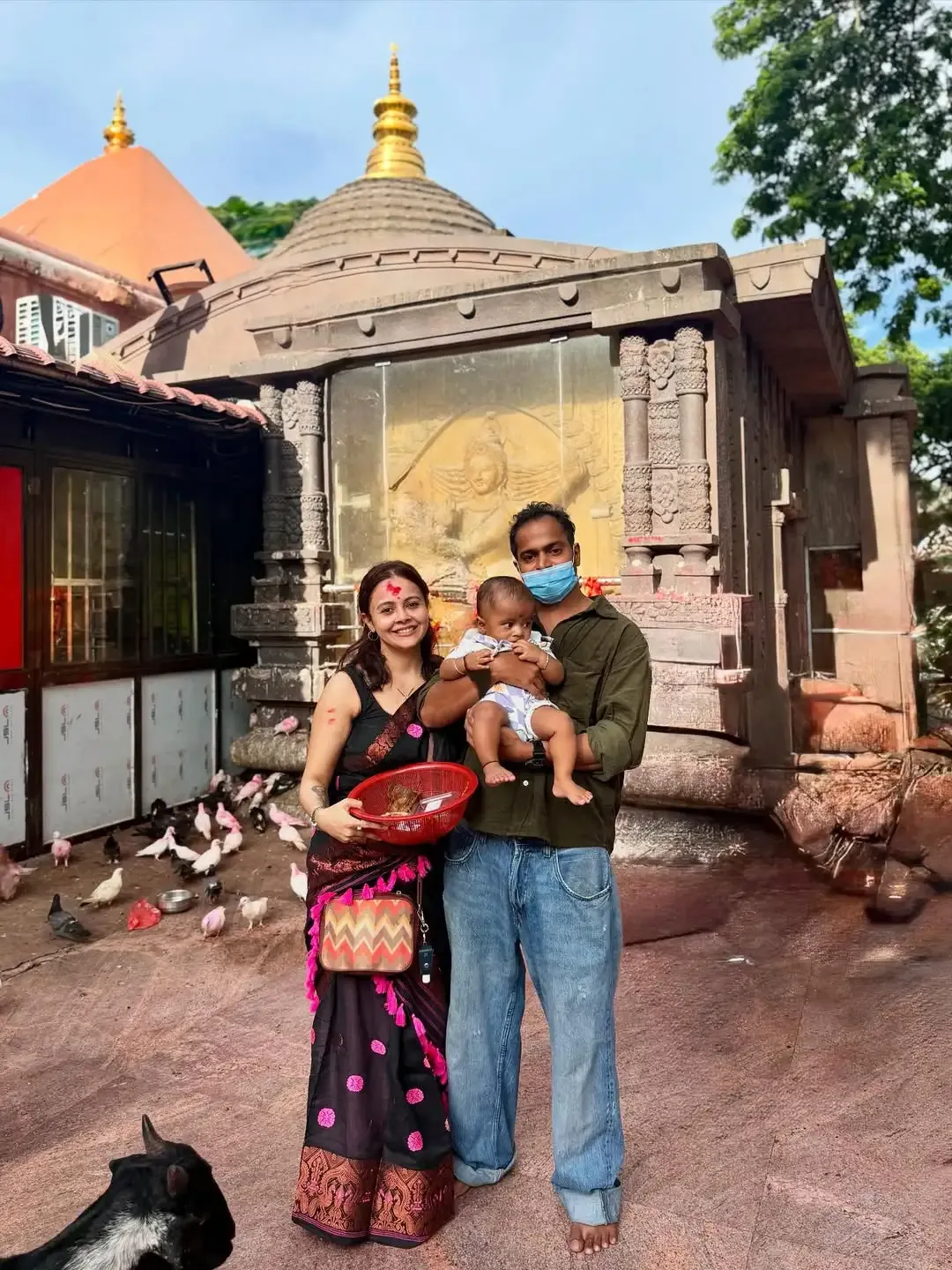 Did Devoleena Bhattacharjee Discover Motherhood and Devotion at Kamakhya Temple?