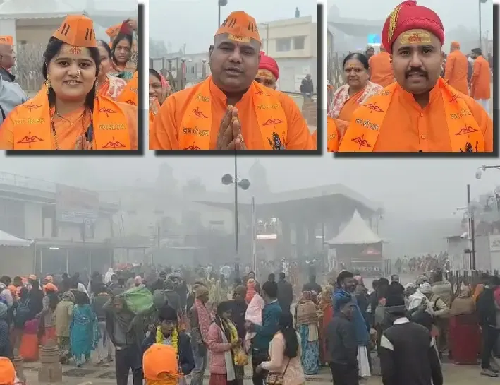 Devotees Gather in Ayodhya to Honor Ram Lalla's Pran Pratishtha Anniversary