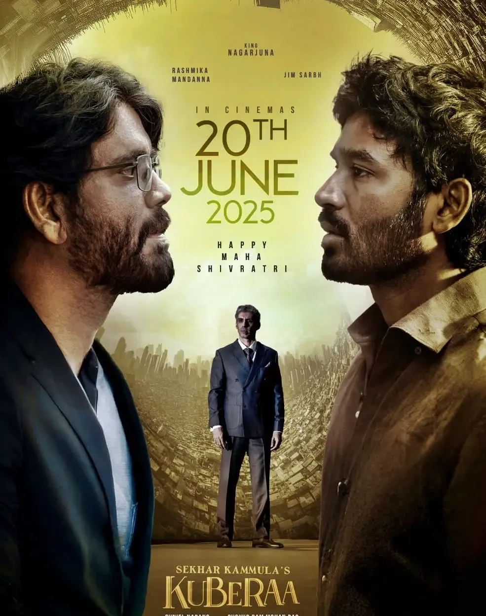 Dhanush and Nagarjuna's 'Kuberaa' Set for June 20 Release!