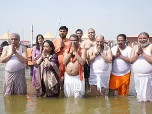 Dharmendra Pradhan Commends UP Government for Maha Kumbh Success
