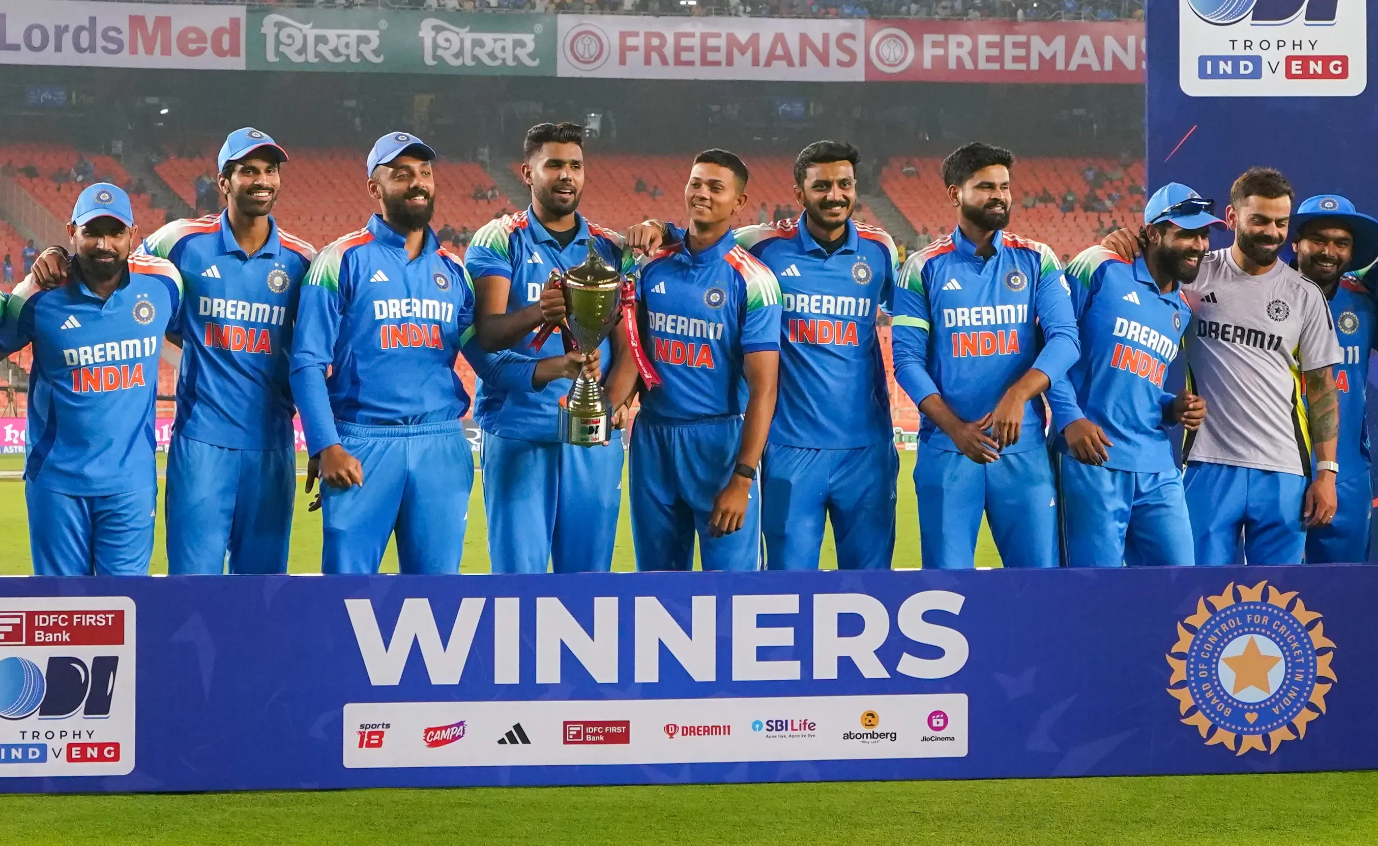 Rohit Sharma Praises Unblemished Indian Performance in ODI Series
