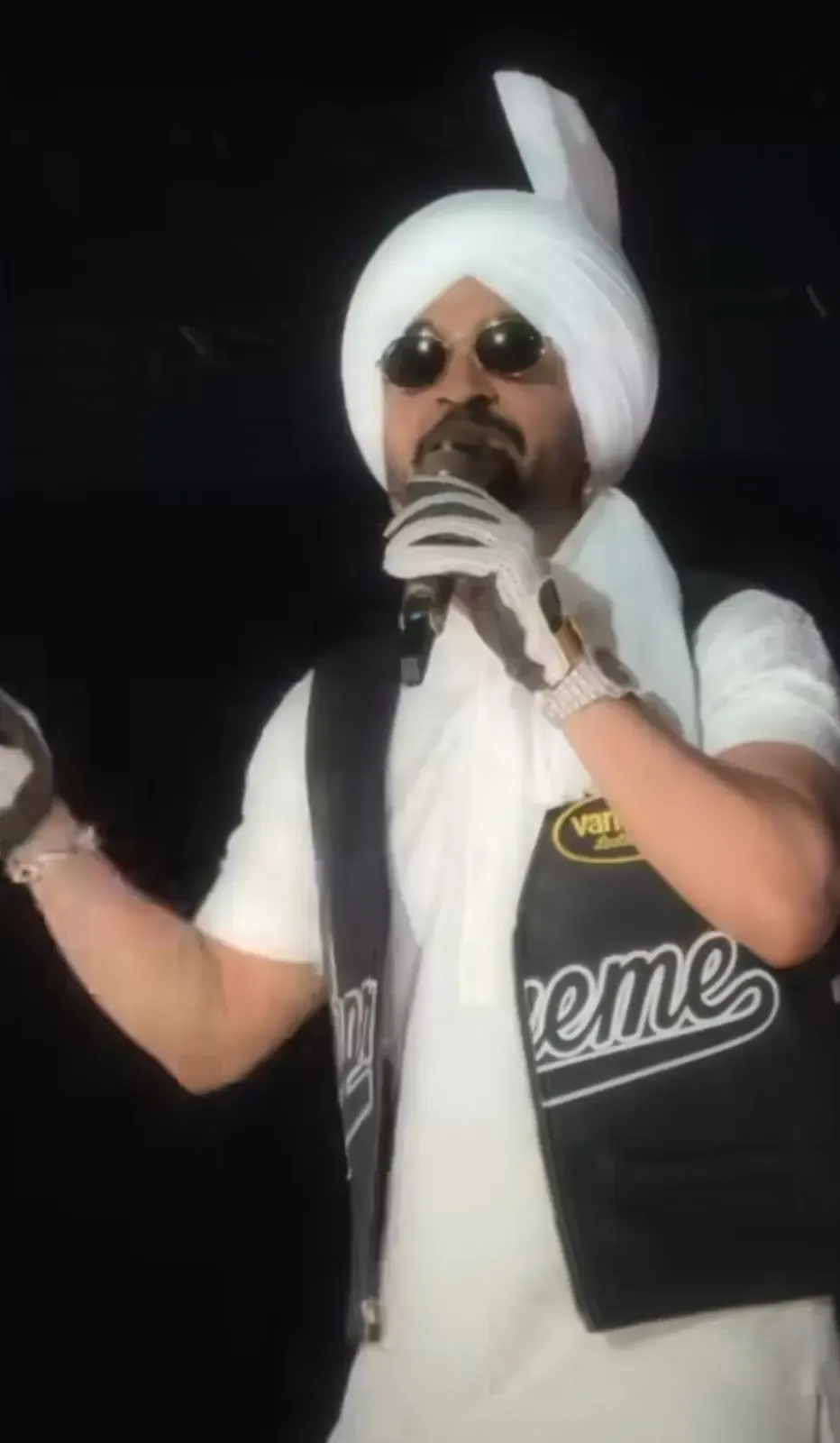 Diljit Dosanjh Honors Young Chess Prodigy Gukesh at Chandigarh Concert