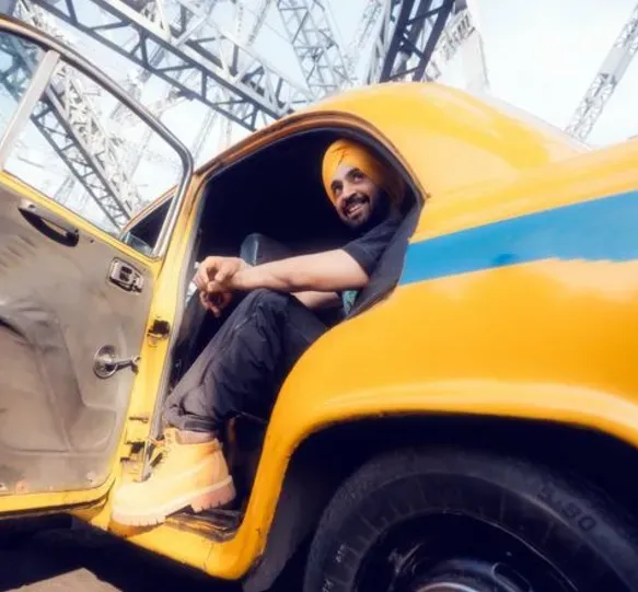 Diljit Dosanjh Explores the Timeless Streets of Kolkata