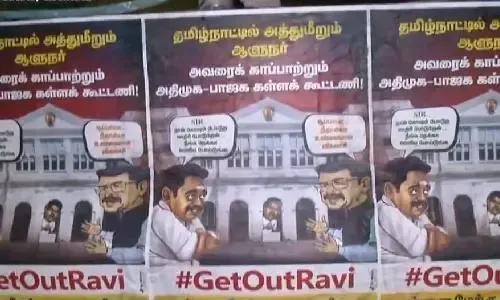 DMK Initiates ‘Get Out Ravi’ Movement Targeting TN Governor Following Legislative Assembly Dispute