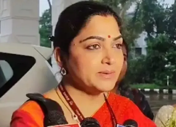 Khushbu Sundar Labels DMK-led Tamil Nadu Government as Authoritarian