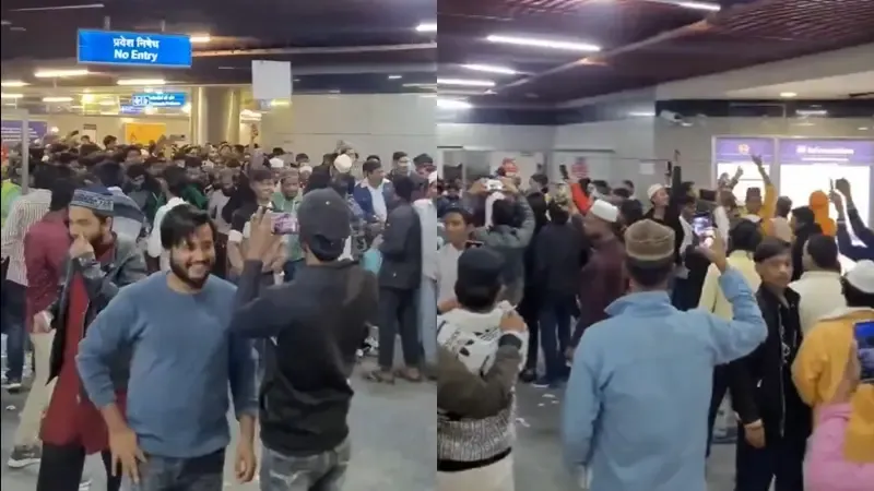 DMRC Addresses Viral Clip of Passengers Leaping Over Exit Gates at Jama Masjid Metro Station