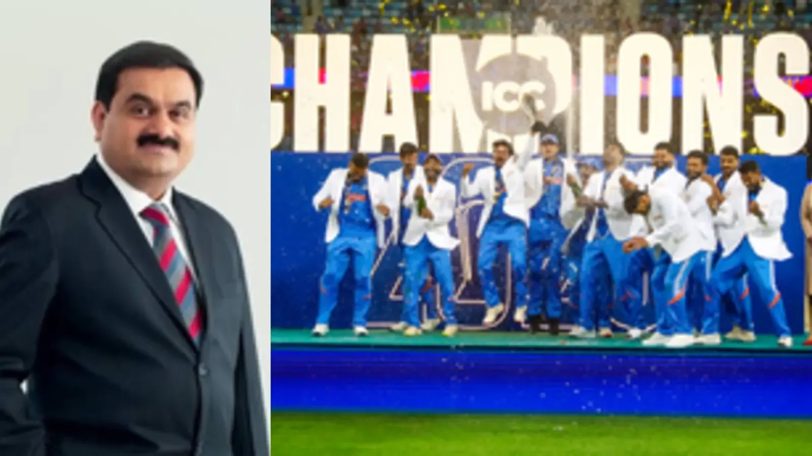 Unyielding and Exceptional: Gautam Adani Celebrates Team India's ICC Champions Trophy Triumph