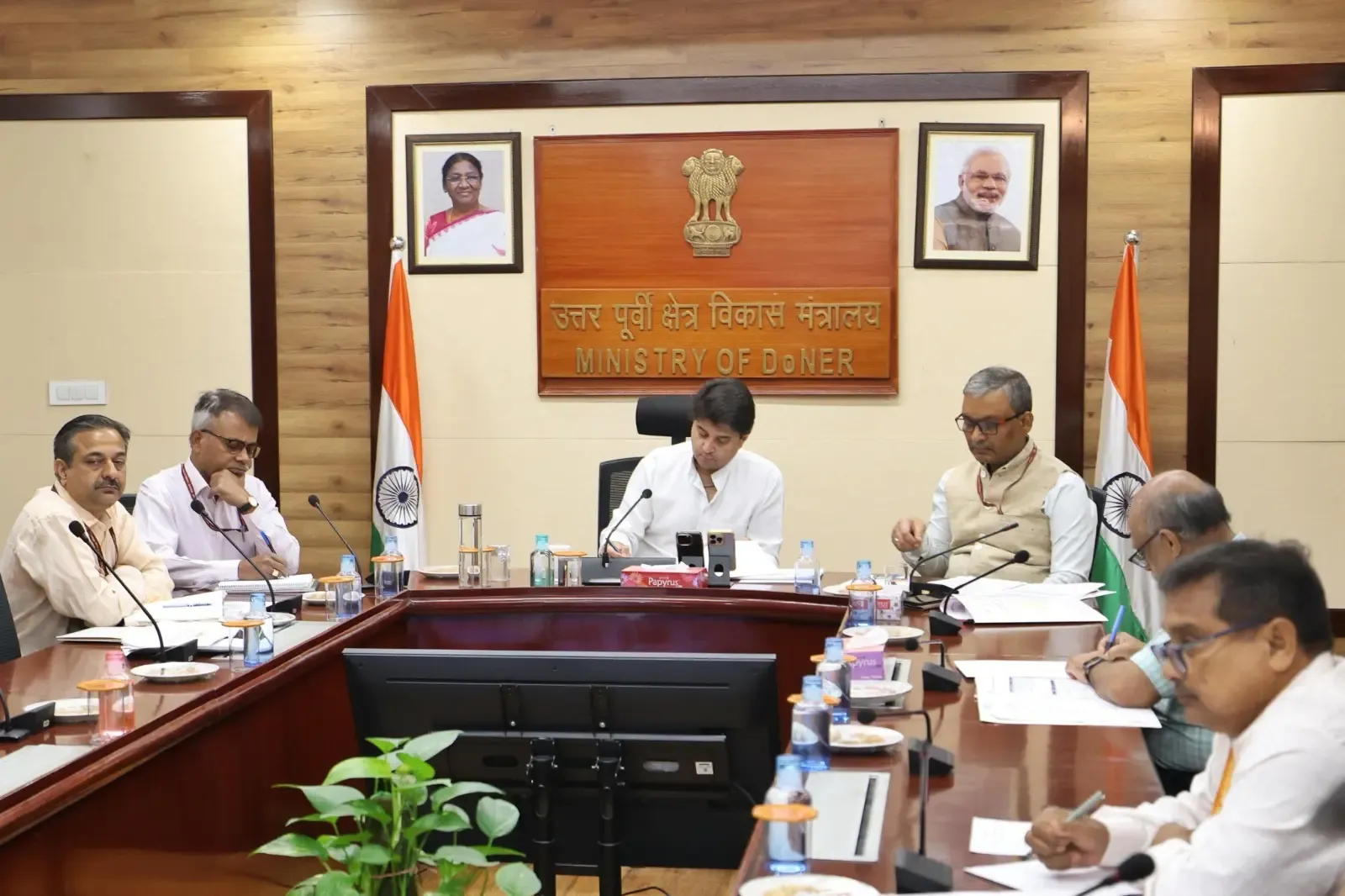 DoNER Minister Emphasizes Multimodal Connectivity in NE Region and Beyond