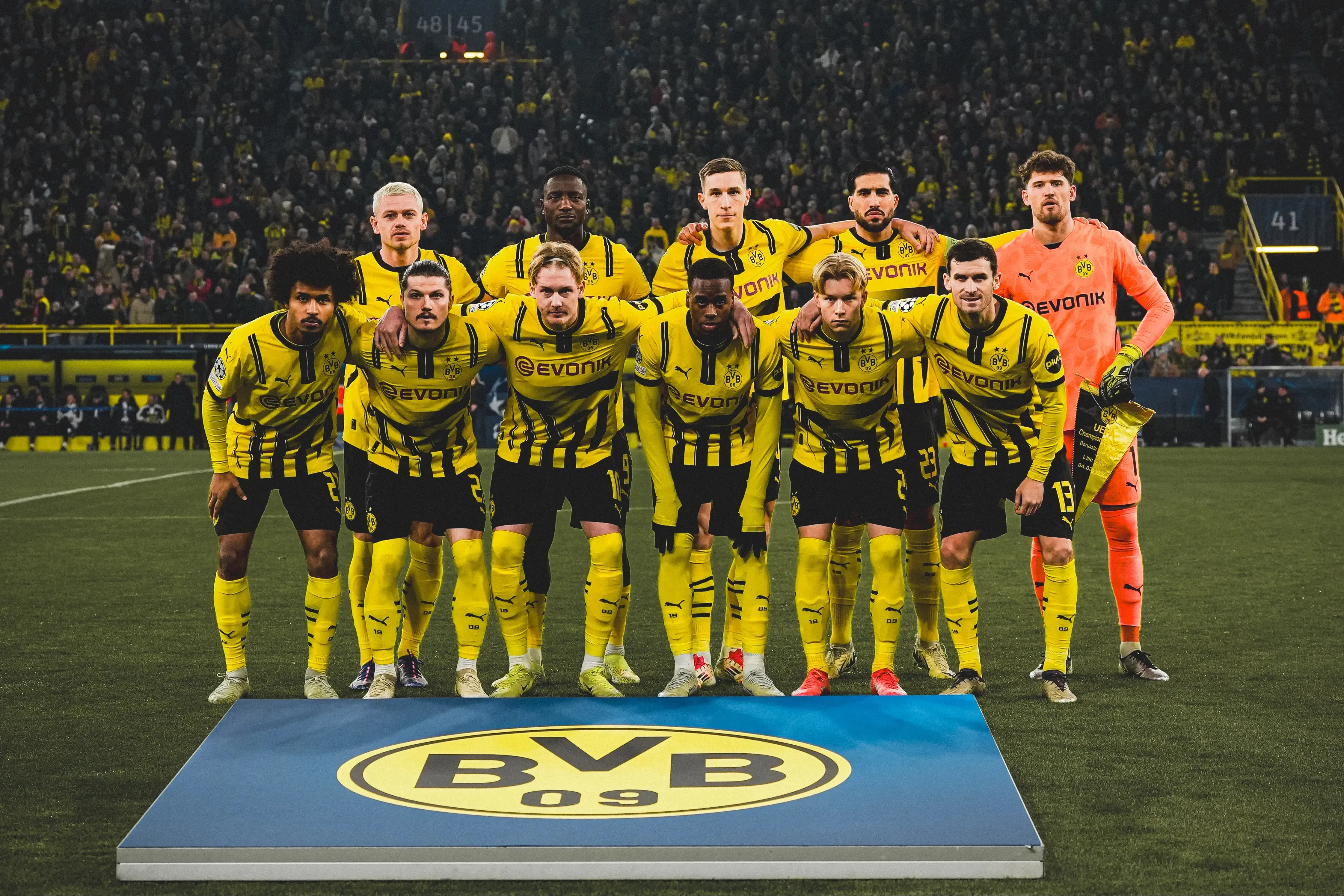 Dortmund Loses Lead as Lille Secures Draw in First Leg of Champions League Round of 16