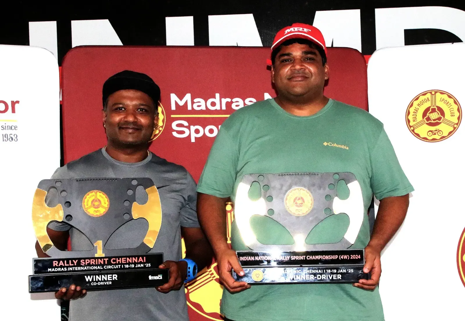 Philippos Matthai and Tarushi Vikram Shine at National Rally Sprint Championship