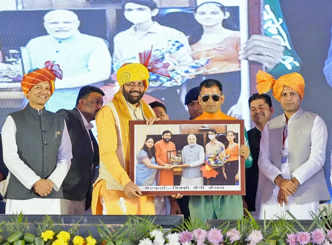 Haryana CM Highlights the Role of ‘Double-Engine Government’ in Comprehensive Development