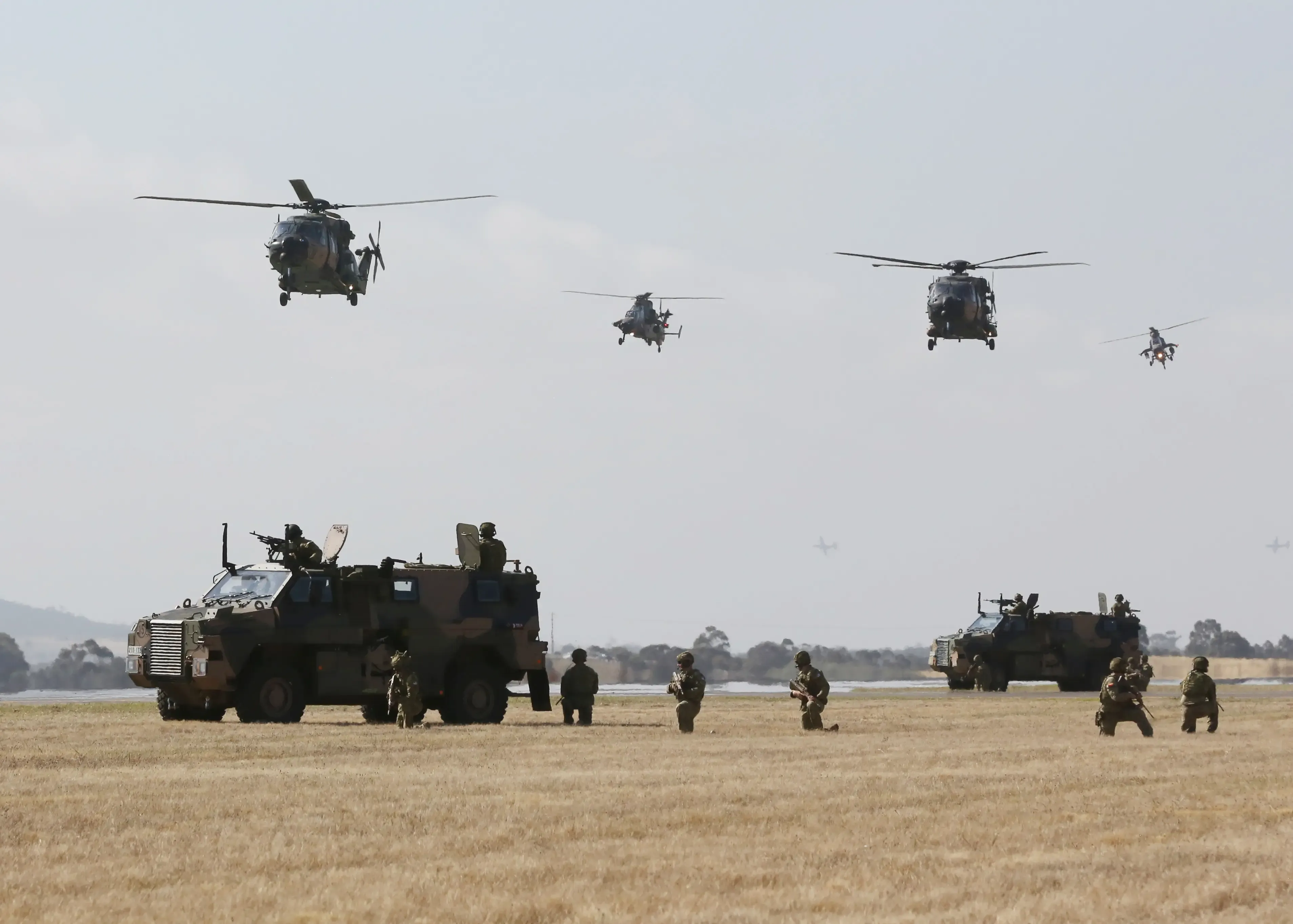 Multiple Injuries Reported Following Collision of Army Vehicles in Australia