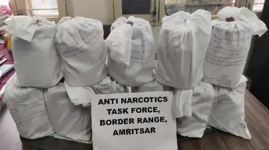 Punjab Police Captures Drug Trafficker with 18.2 kg Heroin