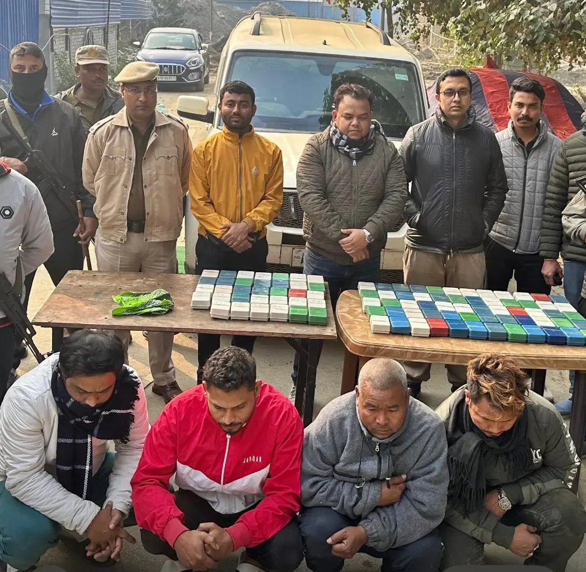 Narcotics Valued at Rs 9 Crore Seized in Assam; Two Manipur Dealers Arrested