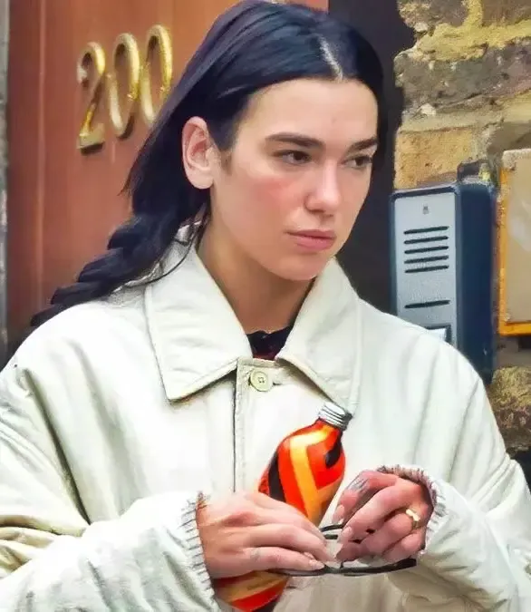 Dua Lipa Shows Off Engagement Ring While Out in London