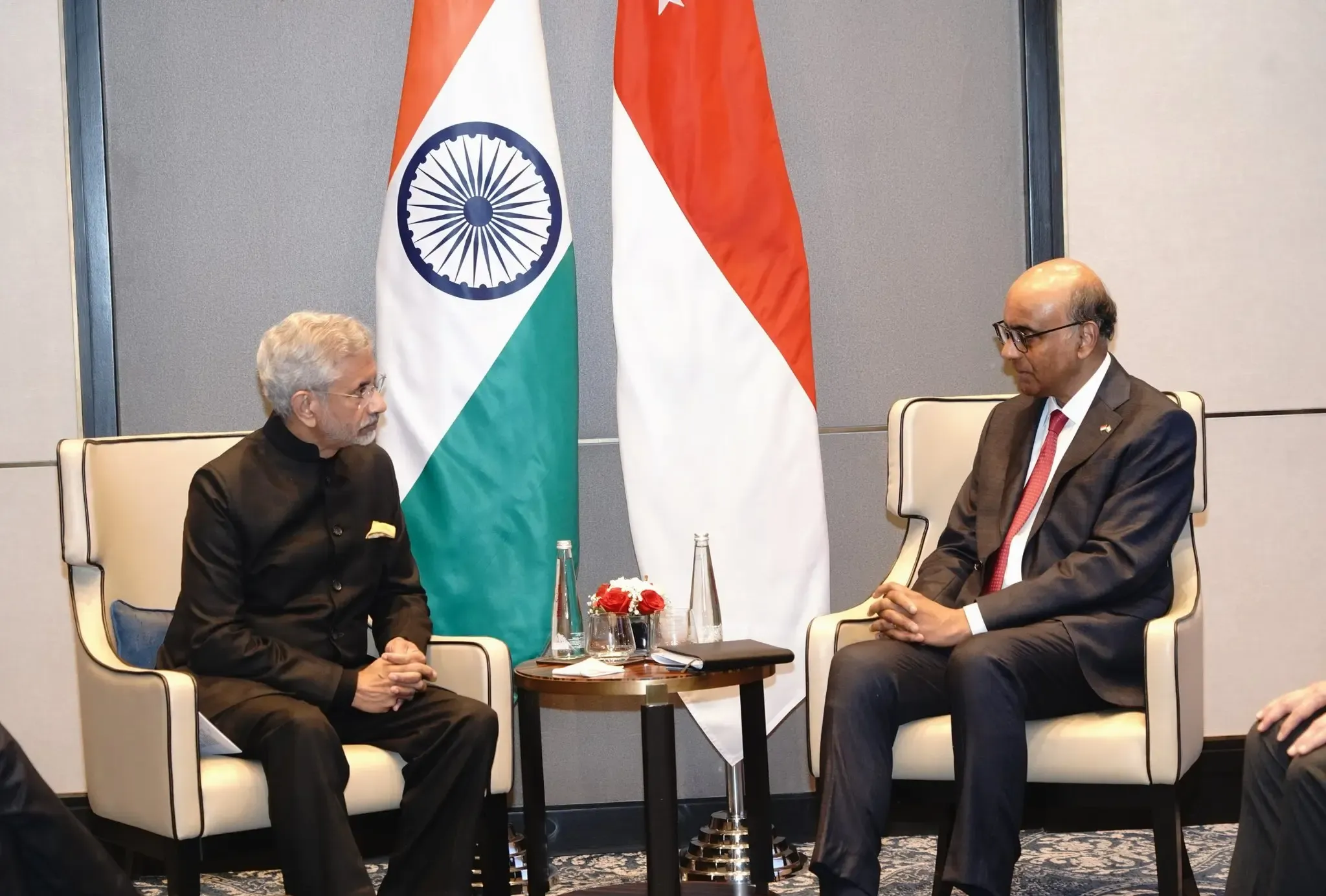 EAM Jaishankar Meets Singapore President Tharman, Explores Cooperation in Key Sectors