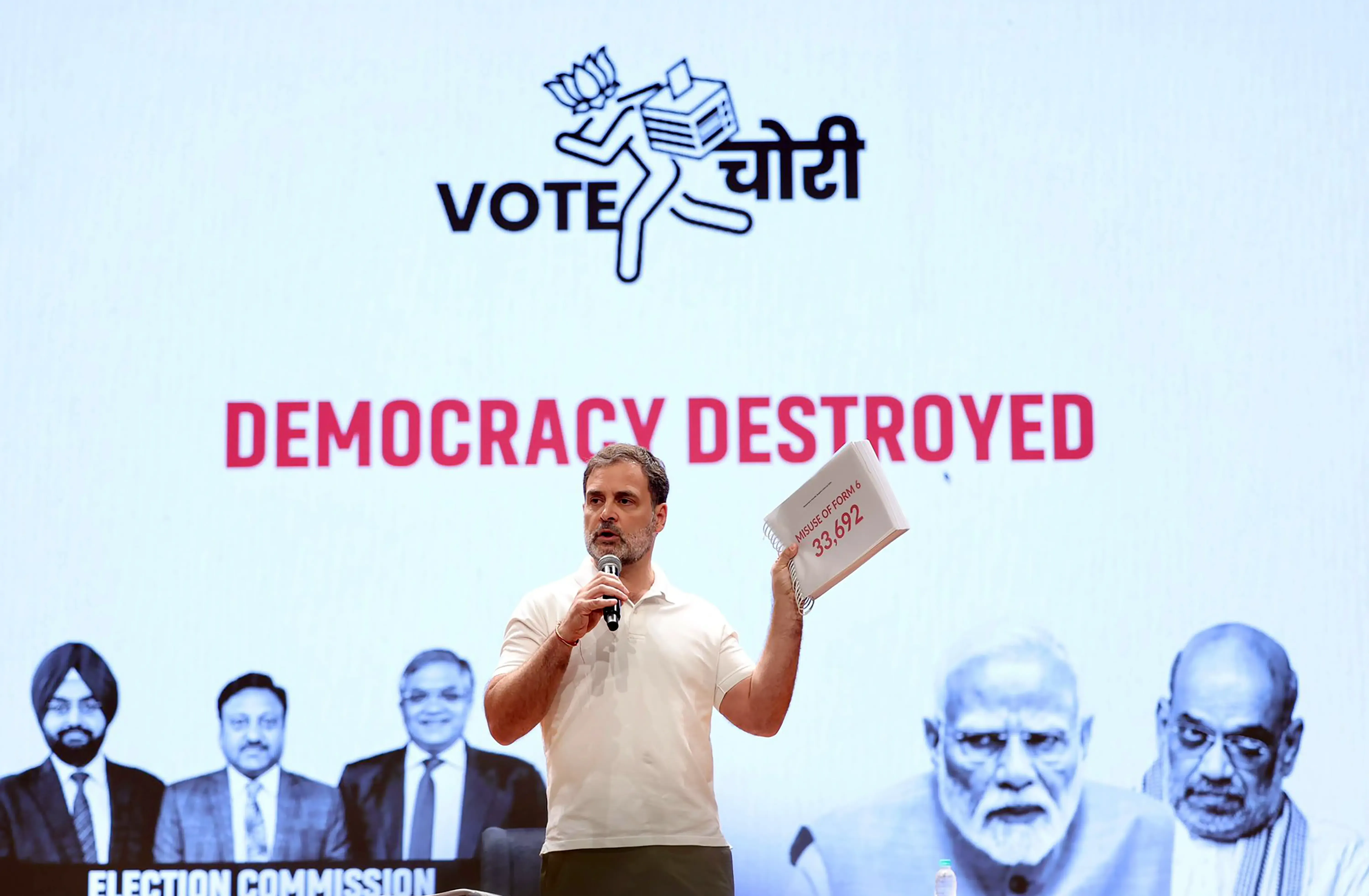 क्या ईसीआई ने 'वोट चोरी' के सबूतों को खारिज किया है और राहुल गांधी लोगों को गुमराह कर रहे हैं?