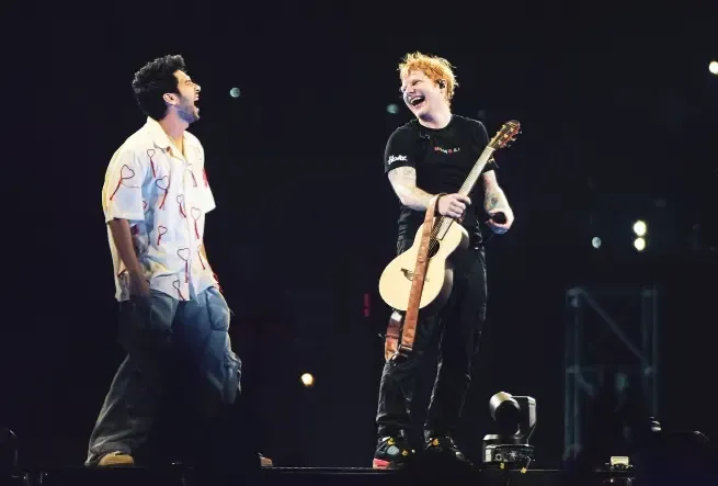 Ed Sheeran Celebrates Armaan Malik as a Friend
