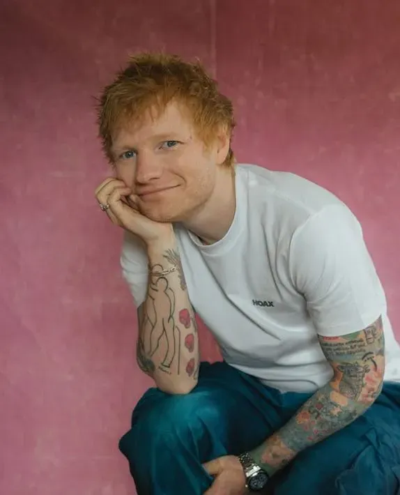 Is Ed Sheeran Now a Painter? Discover His New Artwork in London!
