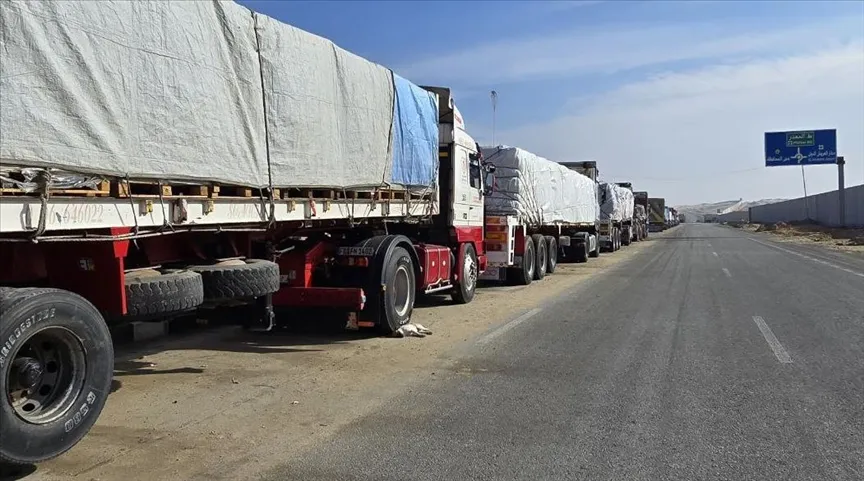Egypt Restarts Humanitarian Aid to Gaza as Ceasefire Takes Effect