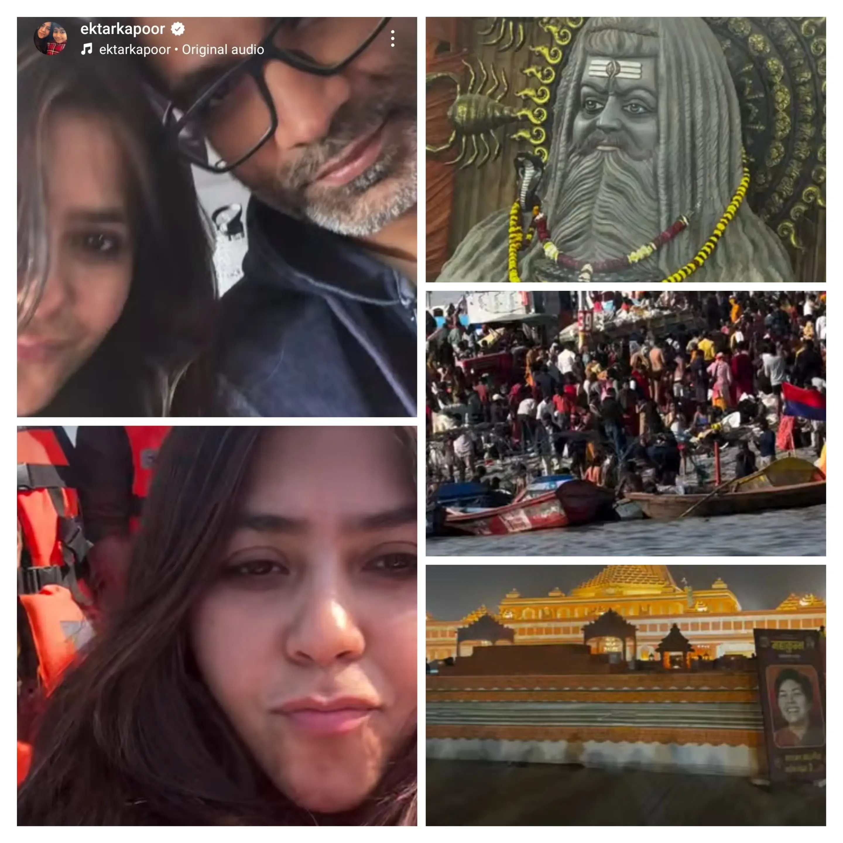 Ektaa Kapoor Takes a Sacred Dip at Maha Kumbh
