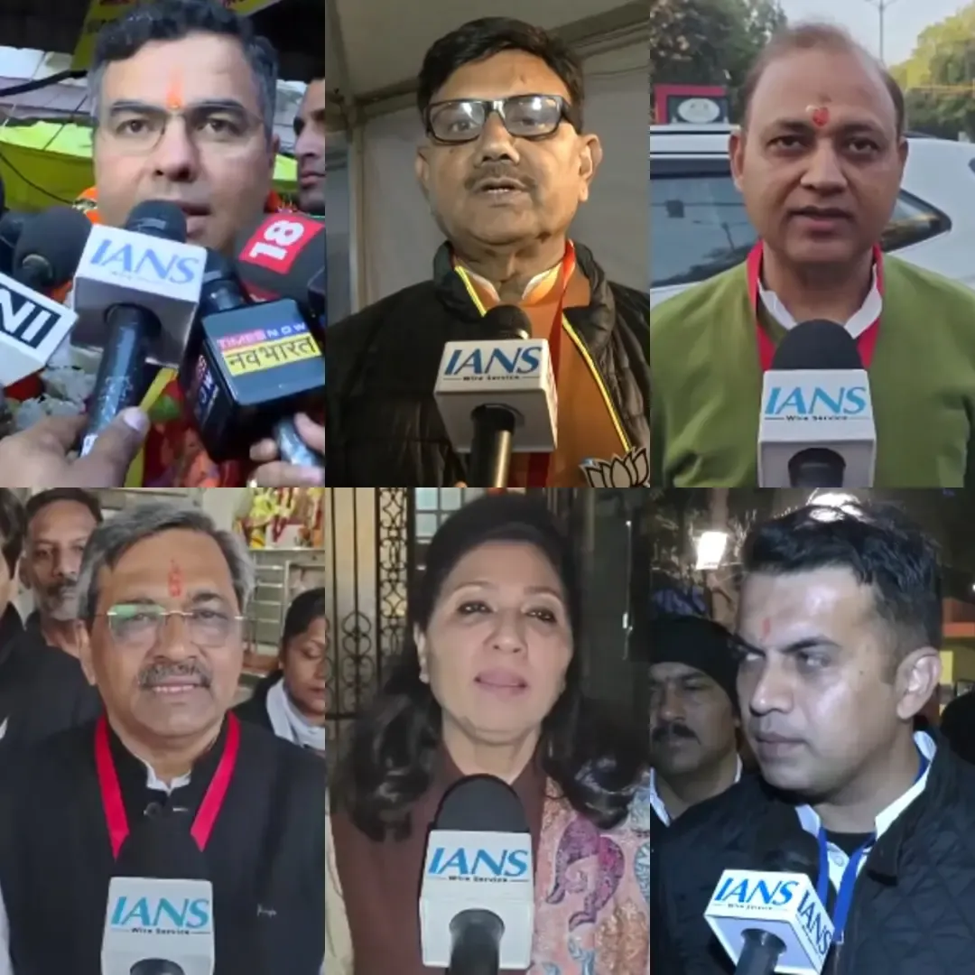 Election Outcomes: Political Leaders from All Parties Display Assurance as Counting Progresses in Delhi