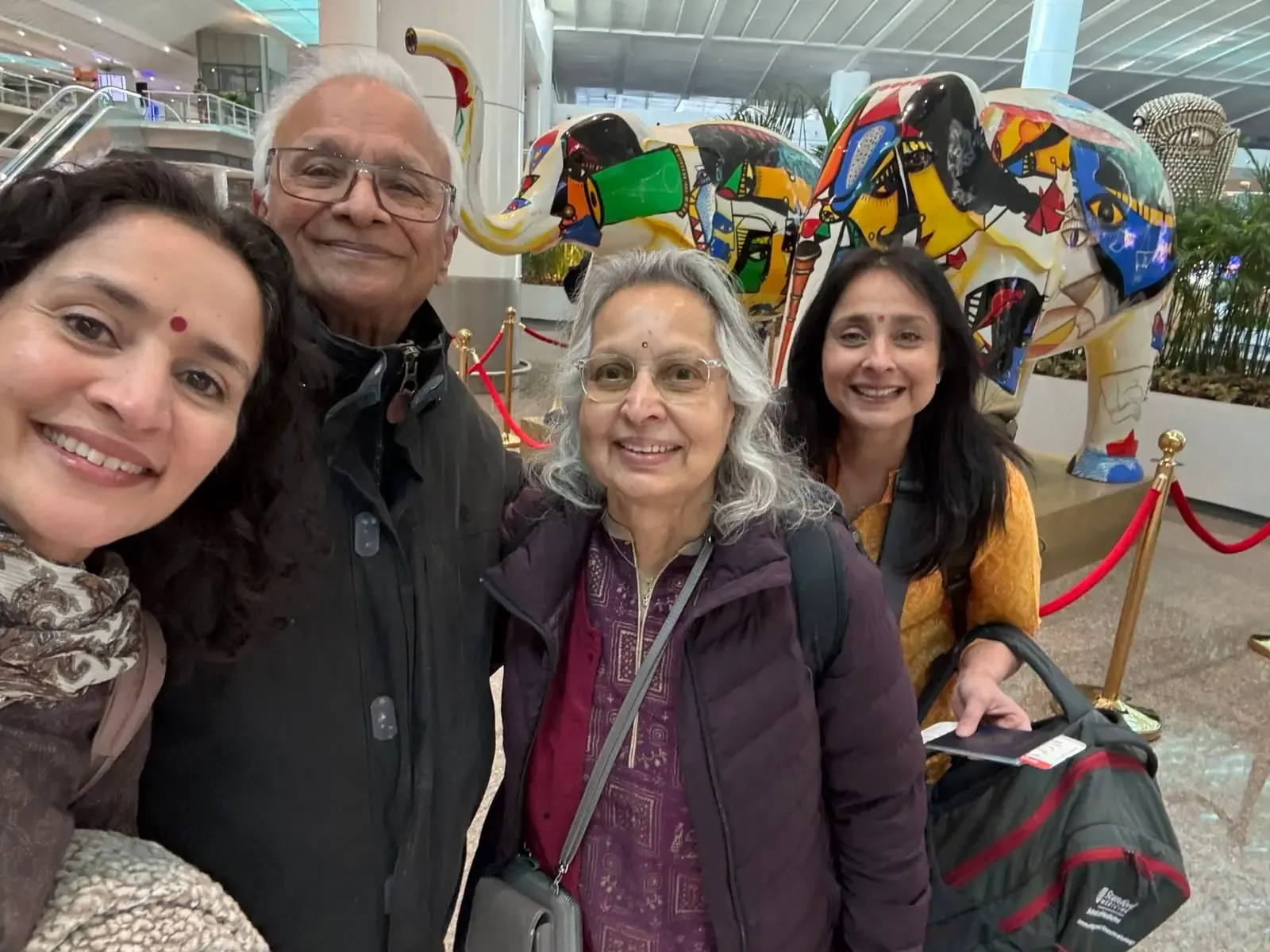 Heartwarming Reunion at Maha Kumbh: Daughters Journey from the US to Honor Father's Desire for 'Sangam Snan'