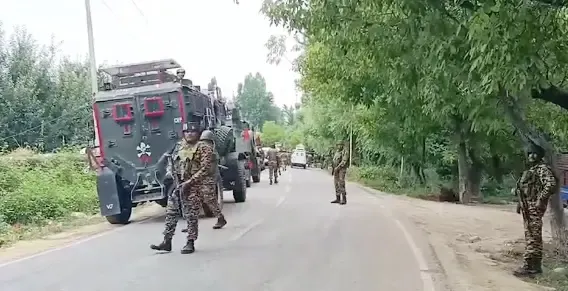 Clash Erupts in Kulgam, J&K